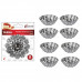 DELIZIA NEW SET 8 FORMINE TONDE DIA.CM.6 (12pz)